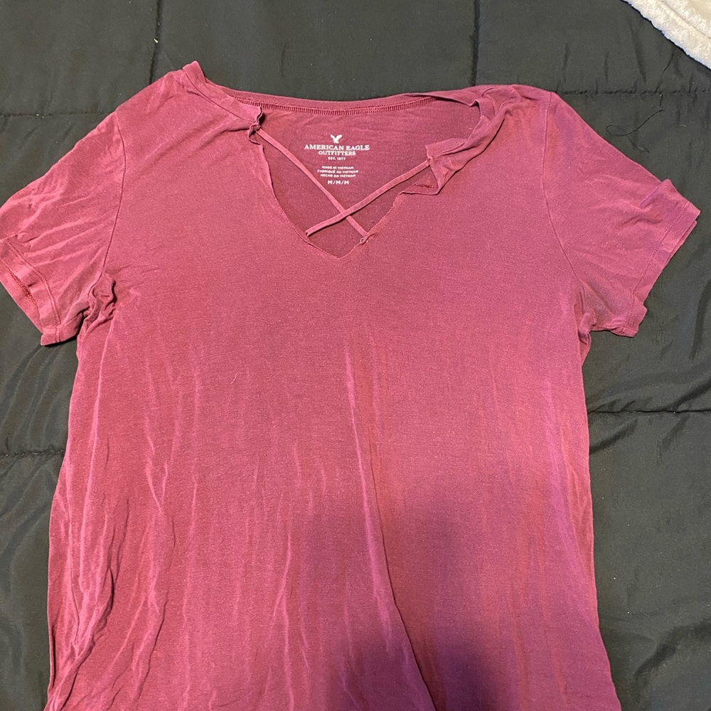 tshirt with chest detailing